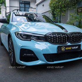 Dán đổi màu xe BMW 330i tại KingWrap