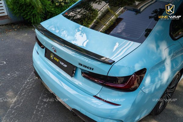 Dán đổi màu xe BMW 330i tại KingWrap
