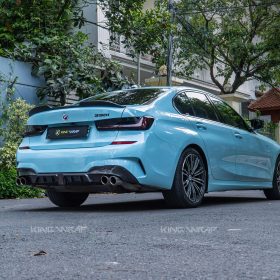 Dán đổi màu xe BMW 330i tại KingWrap