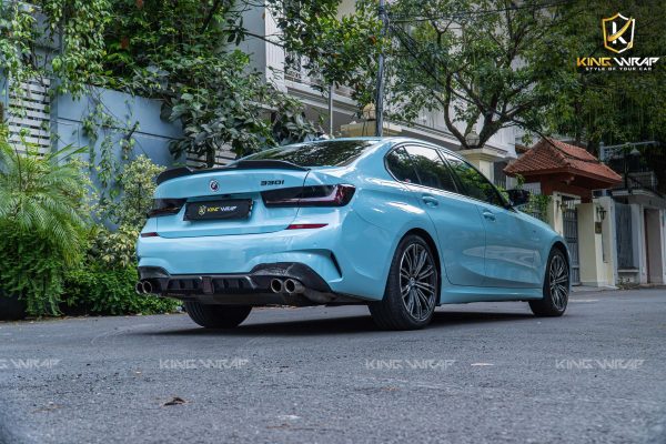 Dán đổi màu xe BMW 330i tại KingWrap