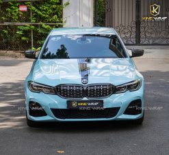 Dán đổi màu xe BMW 330i tại KingWrap