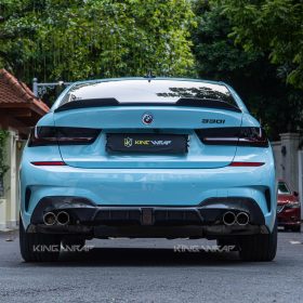 Dán đổi màu xe BMW 330i tại KingWrap