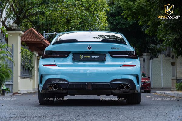 Dán đổi màu xe BMW 330i tại KingWrap