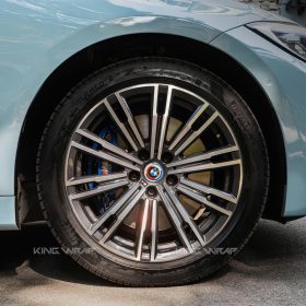 Dán đổi màu xe BMW 330i tại KingWrap