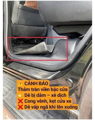 Những lỗi thường gặp của thảm sàn ô tô và cách khắc phục Những lỗi thường gặp của thảm sàn ô tô và cách khắc phục