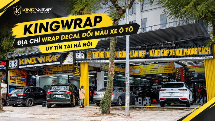 Địa chỉ wrap decal đổi màu xe ô tô uy tín tại Hà Nội