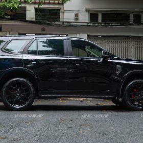 Ford Everest dan decal doi mau VinylFrog mau den sieu bong 2