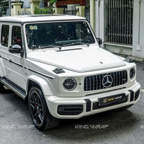 Mercedes AMG G63 mau trang dan PPF GSWF Ultra Lite 3