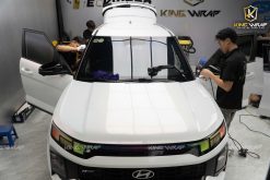 Kingwrap – Hệ thống chăm sóc, làm đẹp ô tô đẳng cấp 40 Thi công Hyundai Creta dán decal đổi màu VinylFrog