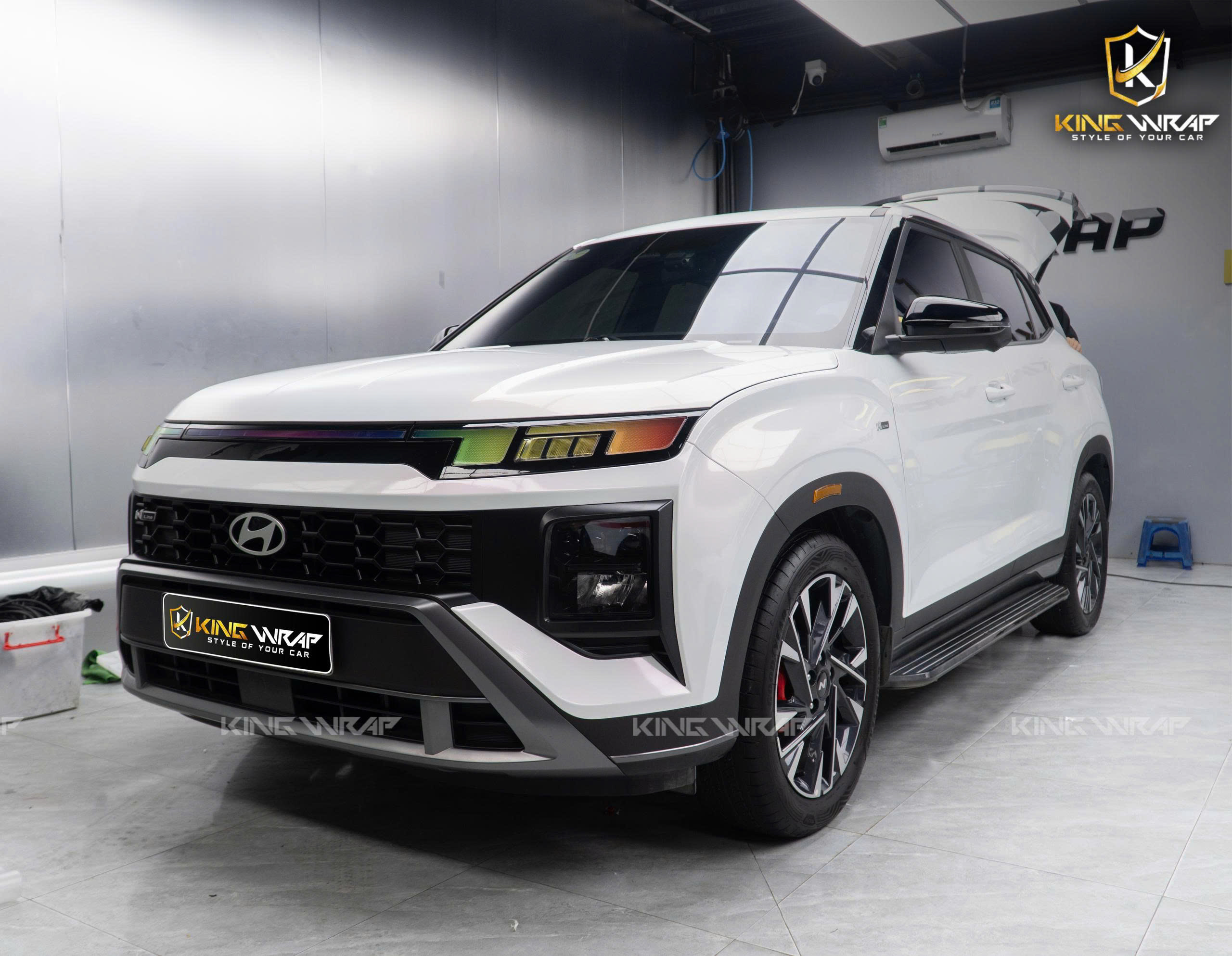 Thi công Hyundai Creta dán decal đổi màu VinylFrog Thi công Hyundai Creta dán decal đổi màu VinylFrog