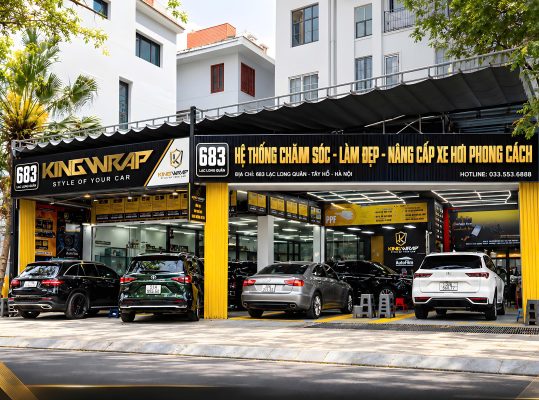 Địa chỉ wrap decal đổi màu xe ô tô uy tín tại Hà Nội