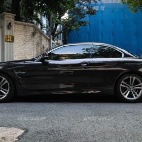 Dán đổi màu hồng pastel fading cho BMW 420i