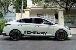 Kingwrap – Hệ thống chăm sóc, làm đẹp ô tô đẳng cấp 38 Dán đổi màu trắng ngọc trai Hyundai Accent