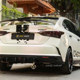 Dán đổi màu trắng ngọc trai Hyundai Accent