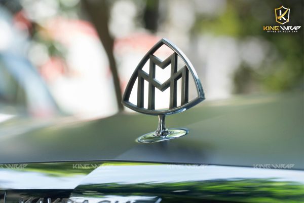 Dán đổi màu xám satin Maybach S450 Dán đổi màu xám satin Maybach S450