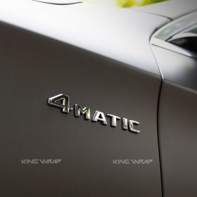 Dán đổi màu xám satin Maybach S450 11 Dán đổi màu xám satin Maybach S450