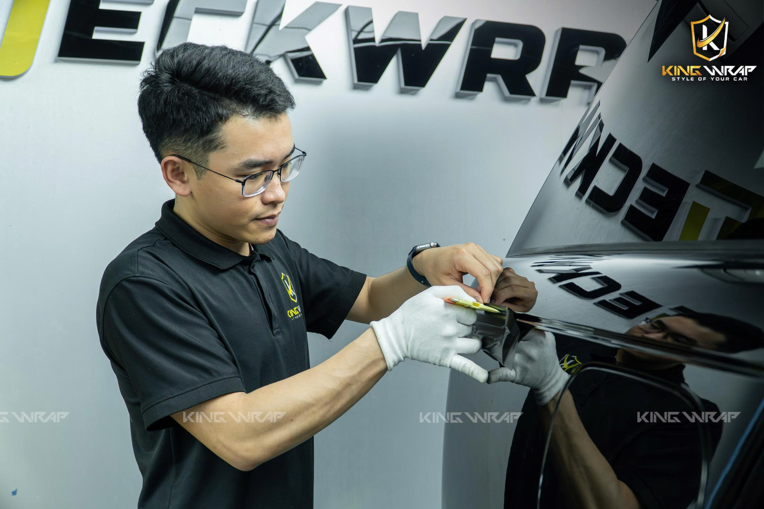 Hướng dẫn quy trình dán film ppf xe ô tô đạt chuẩn tại Kingwrap Hà Nội Hướng dẫn quy trình dán film ppf xe ô tô đạt chuẩn tại Kingwrap Hà Nội
