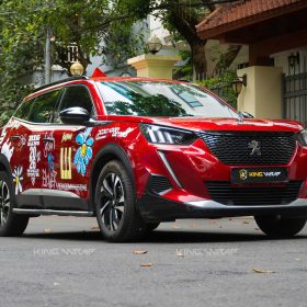 Dán tem phong cách G-Dragon cho Peugeot 2008 nổi bật, cá tính 2 Dán tem phong cách G-Dragon cho Peugeot 2008 nổi bật, cá tính