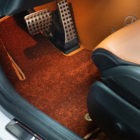Thảm sàn 360 da Nappa xe Mercedes C300