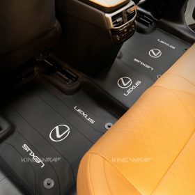 Lắp thảm sàn da Nappa xe Lexus RX350