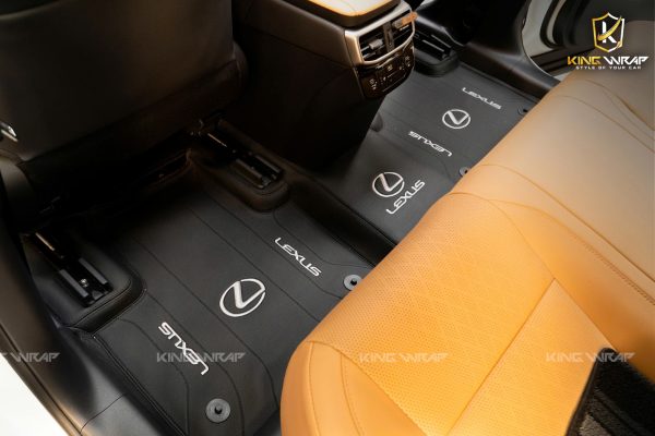 Lắp thảm sàn da Nappa xe Lexus RX350