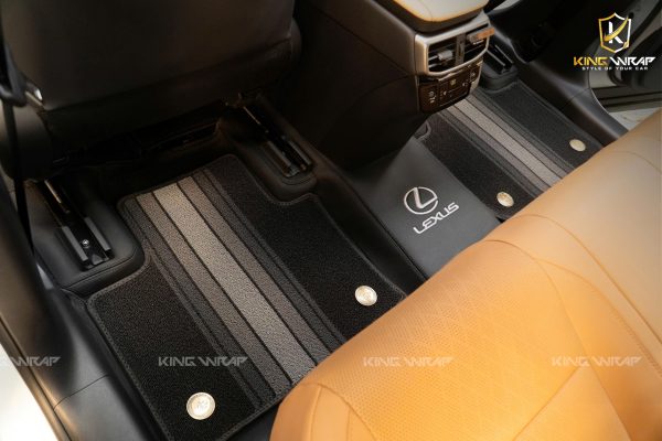Lắp thảm sàn da Nappa xe Lexus RX350