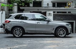 BMW X5 dán decal VinylFrog đổi màu xám xi măng