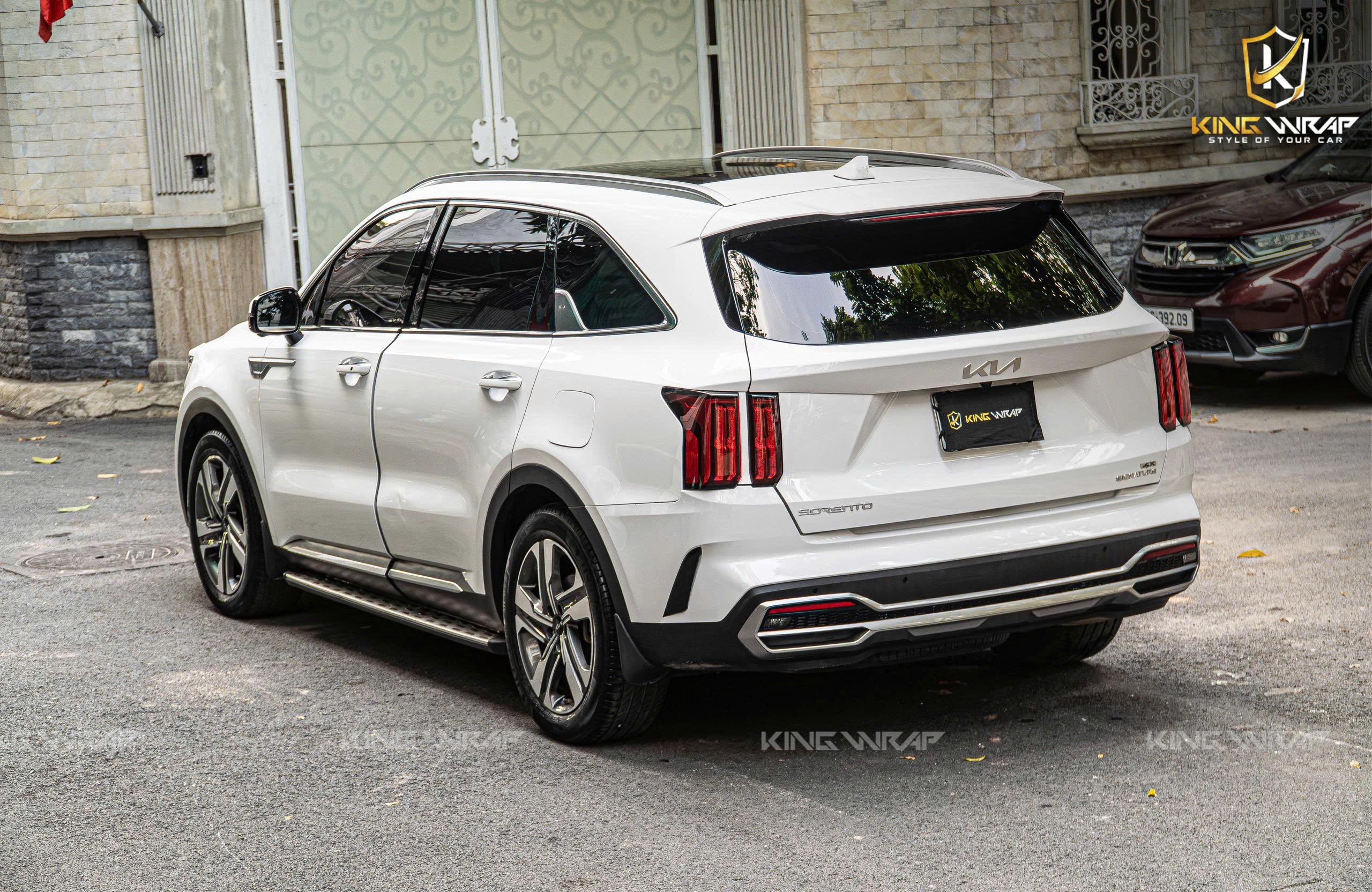 Kia Sorento dán PPF V-KOOL - Bảo vệ sơn xe tại KingWrap Kia Sorento dán PPF V-KOOL - Bảo vệ sơn xe tại KingWrap