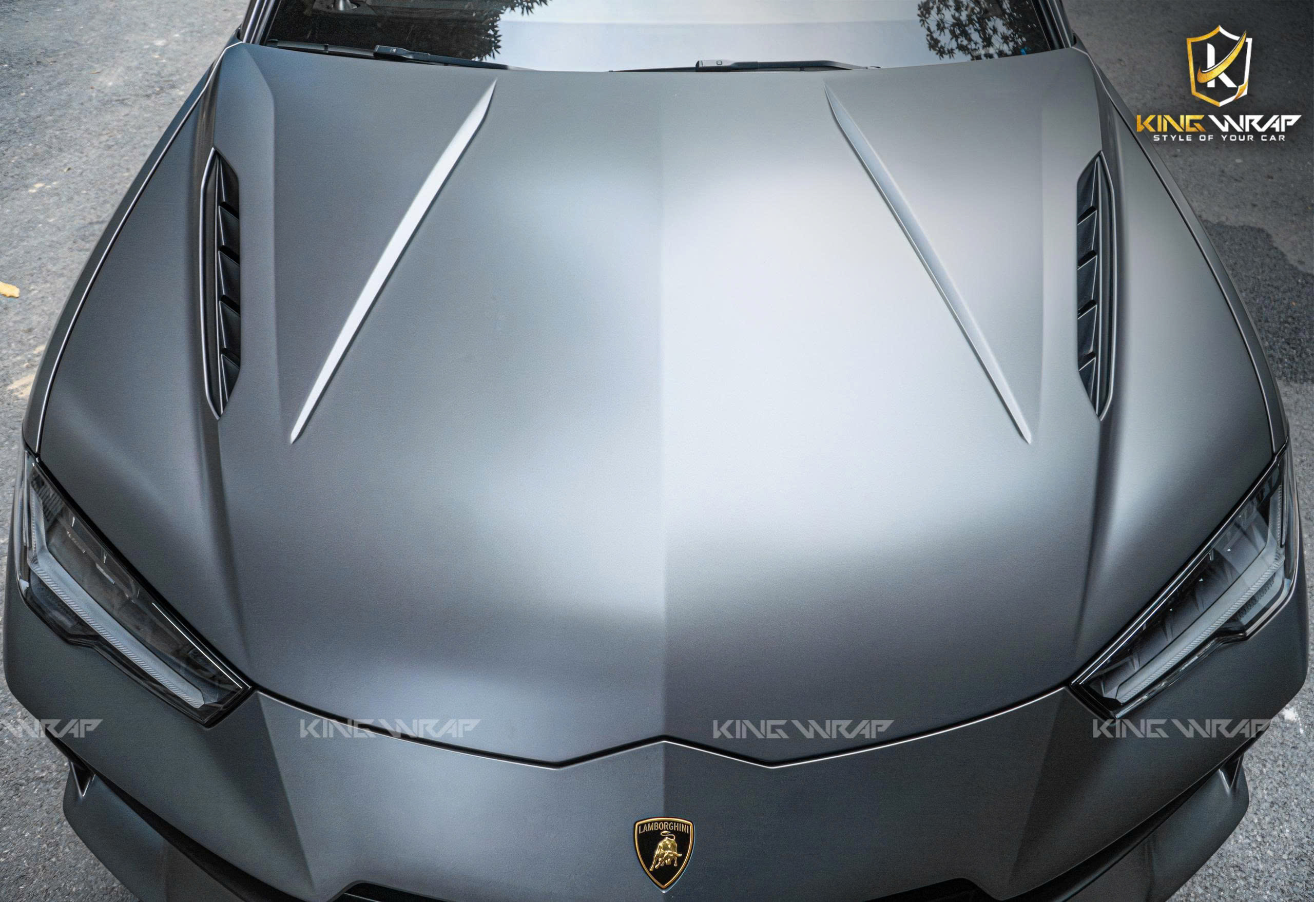 Lamborghini dán PPF V-KOOL tại KingWrap Lamborghini dán PPF V-KOOL tại KingWrap