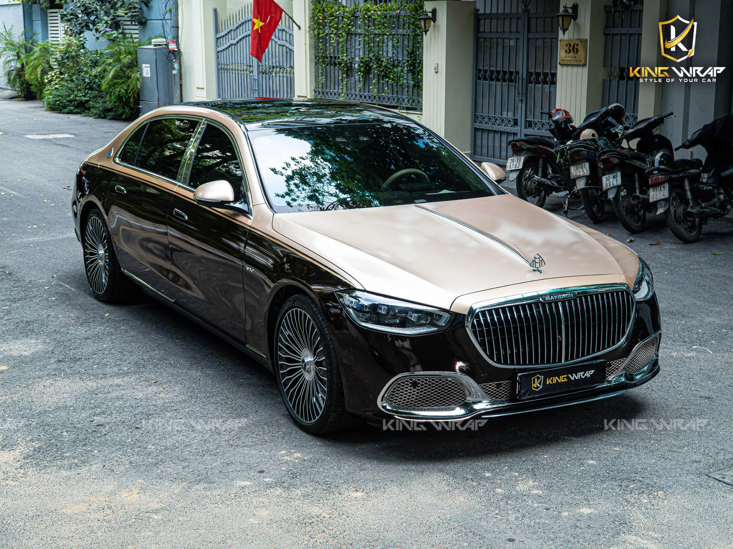 Maybach 680 Dán PPF V-KOOL