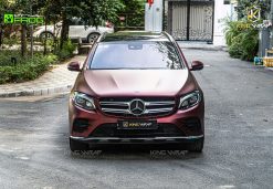 Mercedes GLC300 dán đổi màu đỏ Bordeaux decal VinylFrog