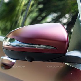 Mercedes GLC300 dán đổi màu đỏ Bordeaux decal VinylFrog