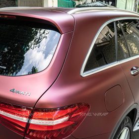 Mercedes GLC300 dán đổi màu đỏ Bordeaux decal VinylFrog