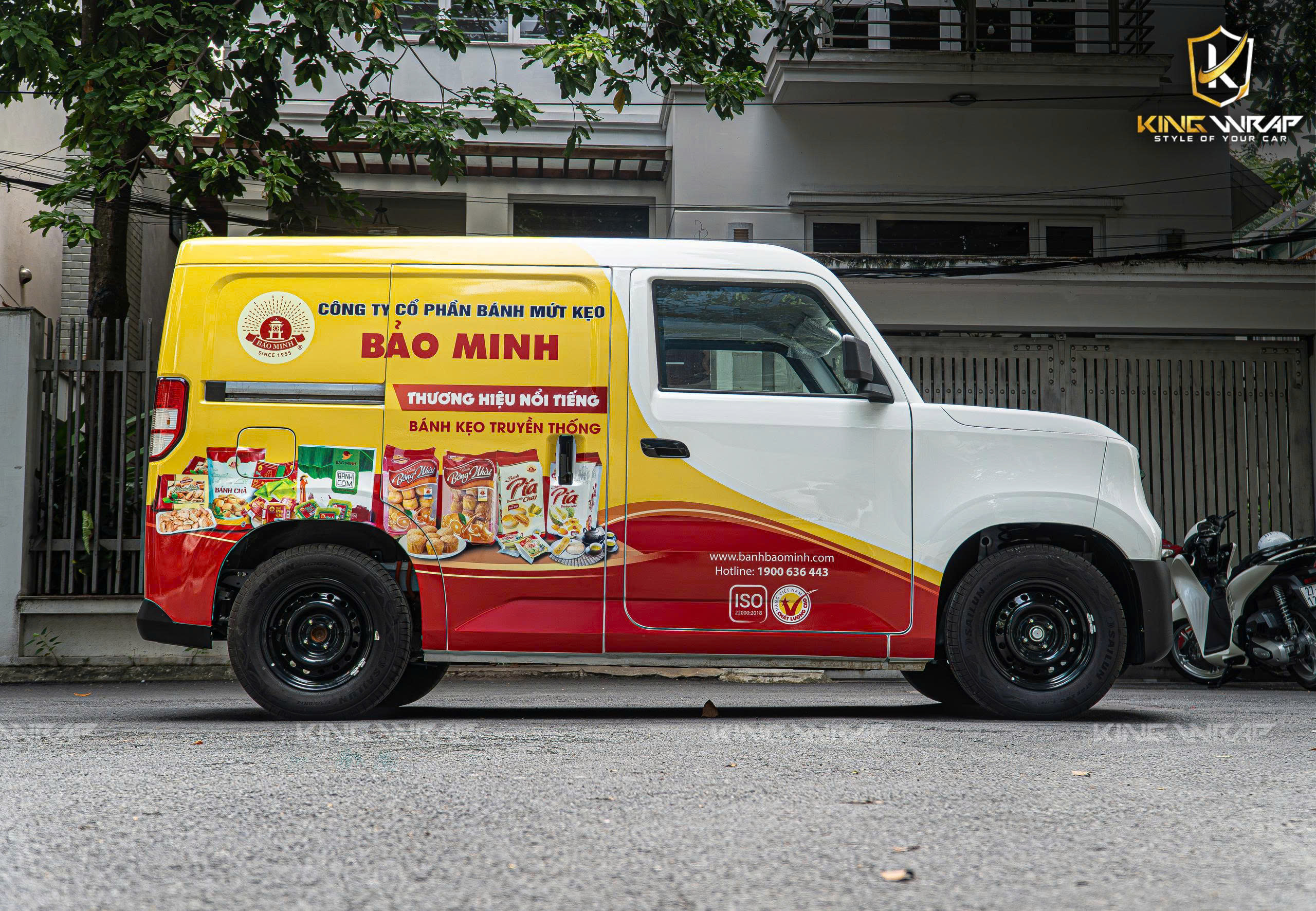 VinFast EC Van dán tem quảng cáo doanh nghiệp tại KingWrap VinFast EC Van dán tem quảng cáo doanh nghiệp tại KingWrap