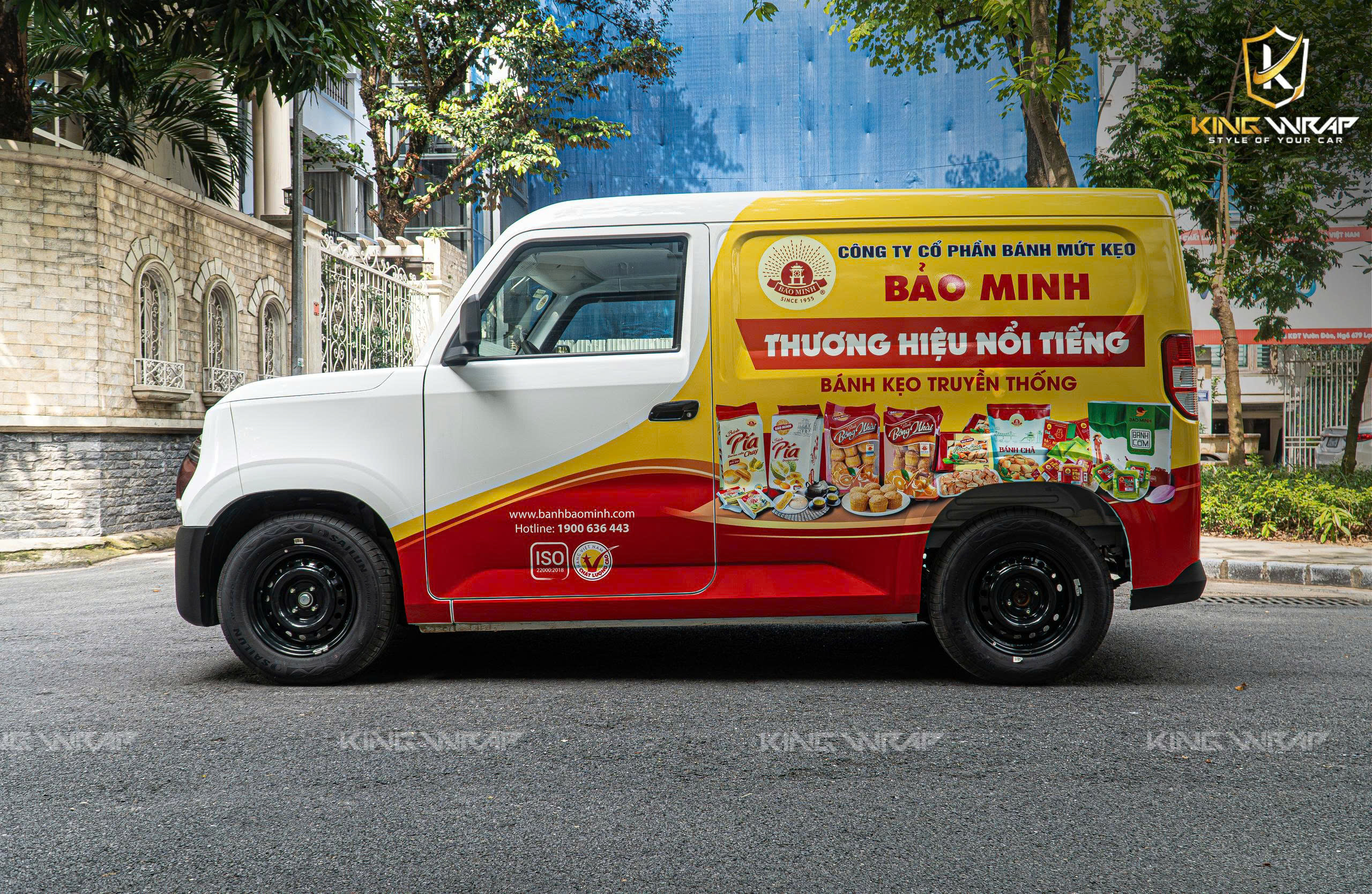 VinFast EC Van dán tem quảng cáo doanh nghiệp tại KingWrap VinFast EC Van dán tem quảng cáo doanh nghiệp tại KingWrap