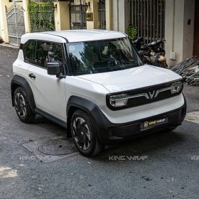 VinFast VF3 bọc da ghế, vô lăng, yên con ngựa, làm thảm sàn