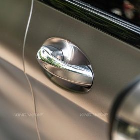 Dán đổi màu xám titan VinylFrog Mercedes C300 7 Dán đổi màu xám titan VinylFrog Mercedes C300