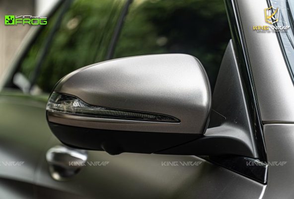 Dán đổi màu xám titan VinylFrog Mercedes C300 Dán đổi màu xám titan VinylFrog Mercedes C300