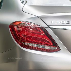 Dán đổi màu xám titan VinylFrog Mercedes C300 9 Dán đổi màu xám titan VinylFrog Mercedes C300