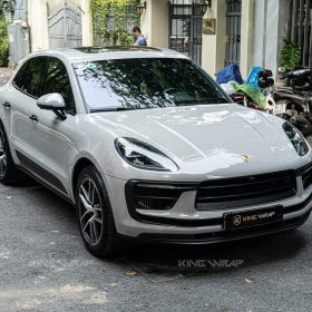 Dán đổi màu xám xi măng xe Porsche Macan S