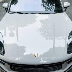 Dán đổi màu xám xi măng xe Porsche Macan S