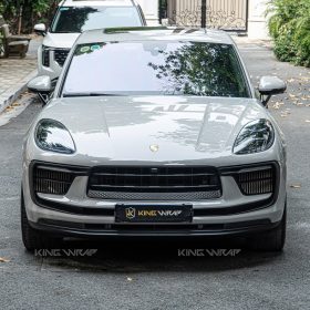 Dán đổi màu xám xi măng xe Porsche Macan S