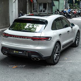 Dán đổi màu xám xi măng xe Porsche Macan S