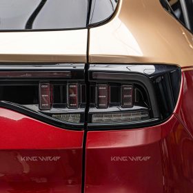Dán decal Maybach VinFast Lux SA2.0 11 Dán decal Maybach VinFast Lux SA2.0 bằng VinylFrog màu vàng Champagne