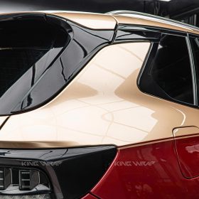 Dán decal Maybach VinFast Lux SA2.0 6 Dán decal Maybach VinFast Lux SA2.0 bằng VinylFrog màu vàng Champagne