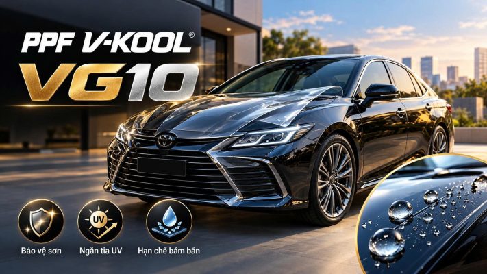 Giá dán PPF V-KOOL cho ô tô: Chi tiết từng dòng phim
