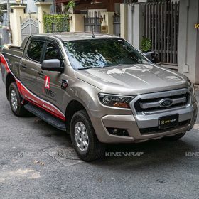 Dán tem quảng cáo doanh nghiệp Ford Ranger 3 Dán tem quảng cáo doanh nghiệp Ford Ranger