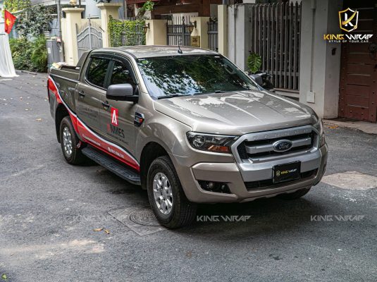 Dán tem quảng cáo doanh nghiệp Ford Ranger Dán tem quảng cáo doanh nghiệp Ford Ranger