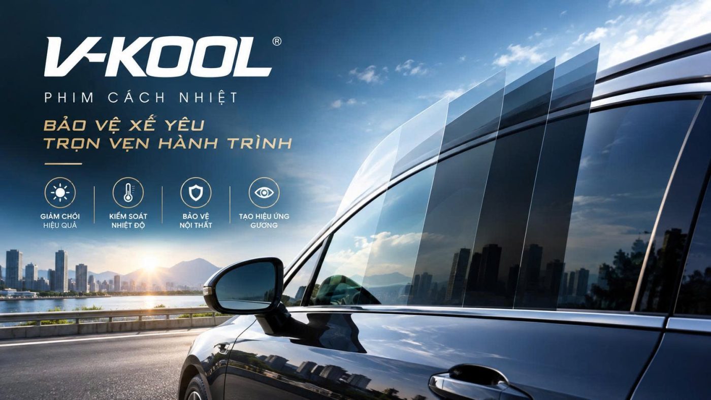 Các dòng film cách nhiệt V-KOOL phổ biến hiện nay 2 Các dòng film cách nhiệt V-KOOL phổ biến hiện nay