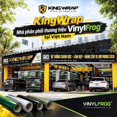 KingWrap - Nhà phân phối thương hiệu VinylFrog tại Việt Nam
